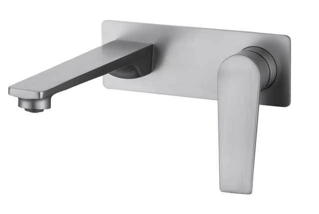 Watermark 304 Stainless Steel Modern Wall Mounted Concealed Basin Bathroom Faucet Water Mixer Taps for Showers And Sinks