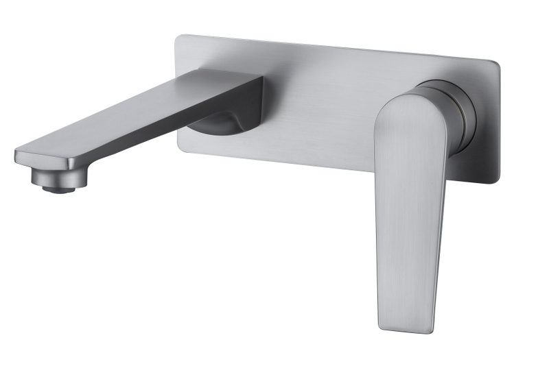 Watermark 304 Stainless Steel Modern Wall Mounted Concealed Basin Bathroom Faucet Water Mixer Taps for Showers And Sinks