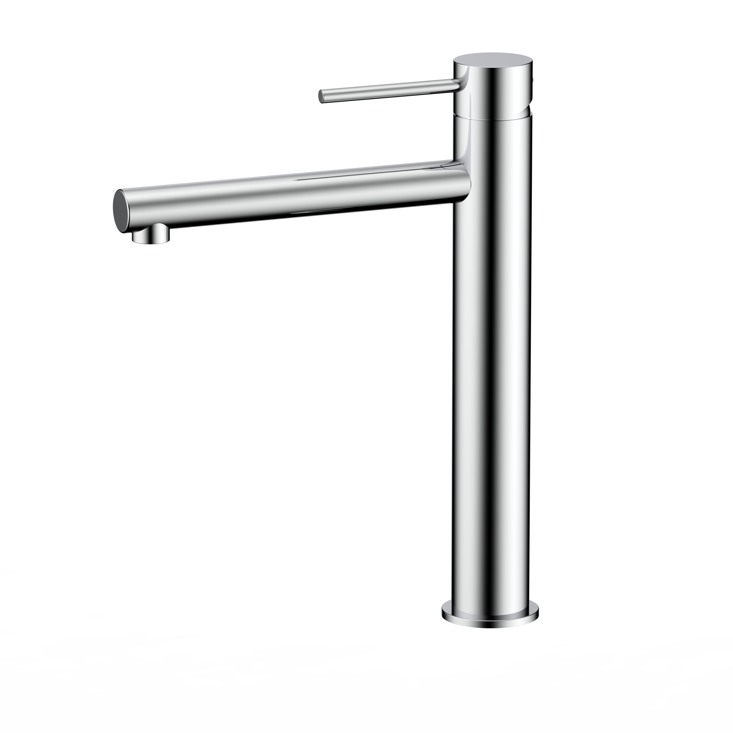 Hot Sales Contemporary Single Hole Durable Stainless Steel Basin Mixer Faucet Matte Black Basin Mixers Taps