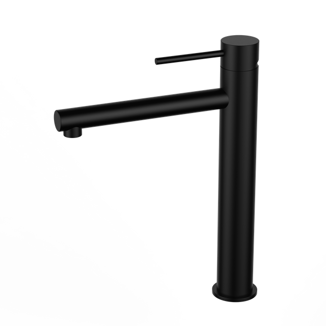 Hot Sales Contemporary Single Hole Durable Stainless Steel Basin Mixer Faucet Matte Black Basin Mixers Taps