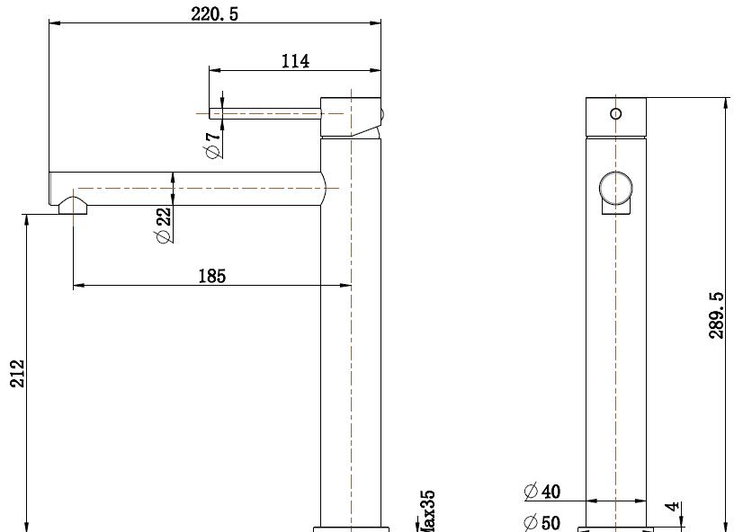 product size