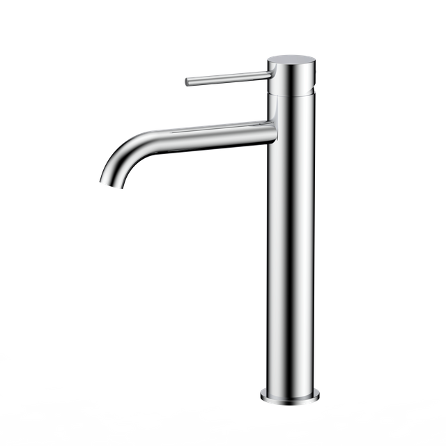 Wholesale Designer CUPC Stainless Steel Wash Tall Basin Faucets, Single Lever Handle Cold And Warm Tap for One Hole Sink