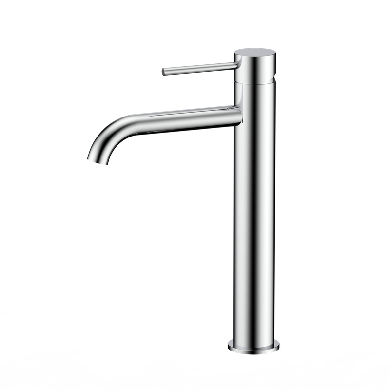 Wholesale Designer CUPC Stainless Steel Wash Tall Basin Faucets, Single Lever Handle Cold And Warm Tap for One Hole Sink