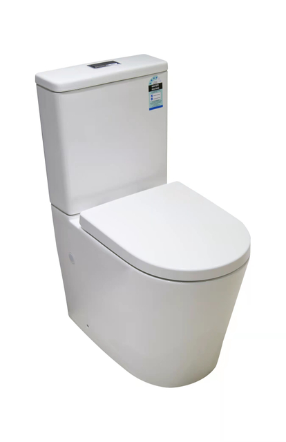 Watermark Product Set Water Closet Wholesale Two Piece Wc Toilet Rimless P Trap Toilet For Bathroom Back To Wall Toilet