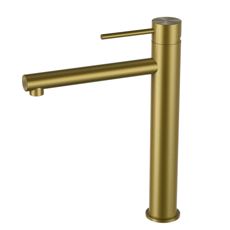 Factory Supply Creative Stainless Steel Tap Single Handle Brushed Gold Faucet