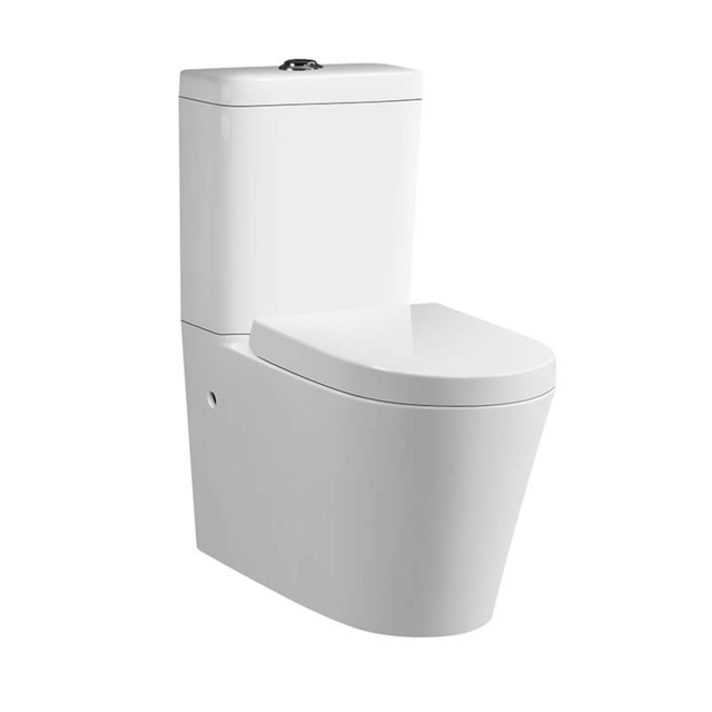 Water Mark Ceramic Two Piece Toilet Water Closet WC Toilet White Color Glazed Sanitary Wares Two Piece Toilet Set