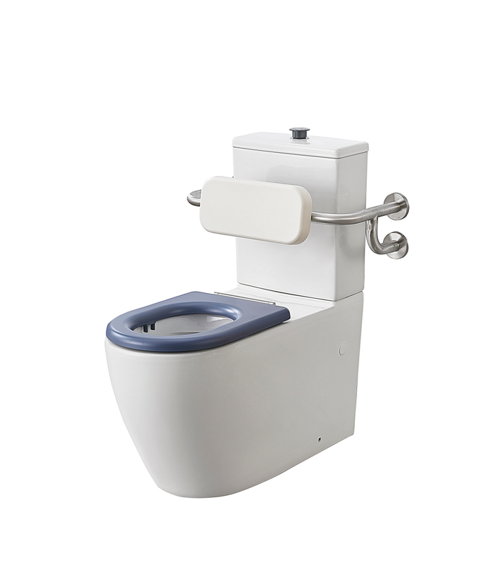 Sanitary Ware Disable Toilet for Handicapped Bathroom Two Piece Modern Ceramic Toilet MWD Ceramic Bathroom Furniture Round White