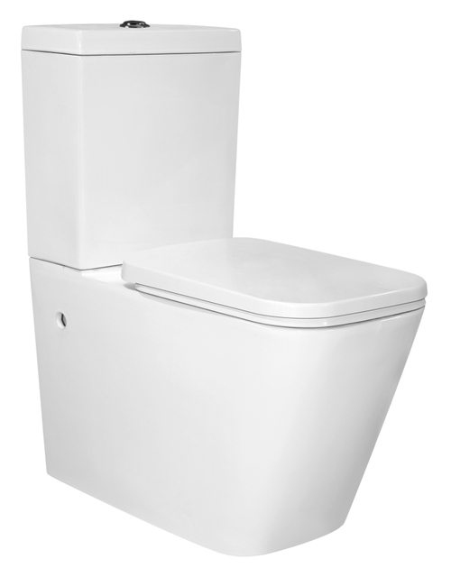 High Quality Sanitary Ware White Two Piece Ceramic WC Toilet Set