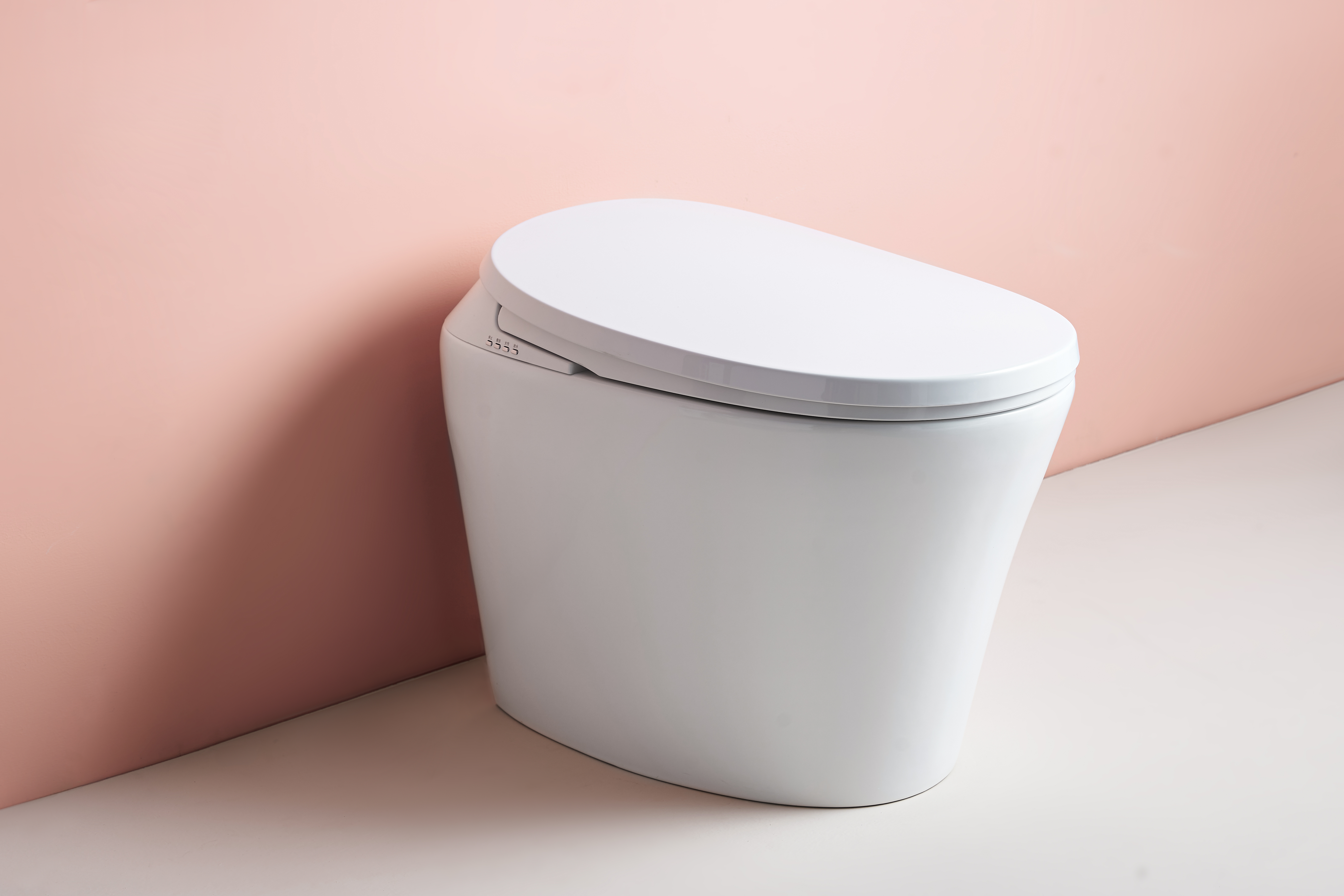 WELS Watermark Australian Standard Ceramic WC Bathroom Sanitary Ware Save Space Smart Toilet